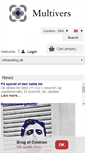 Mobile Screenshot of multivers.dk